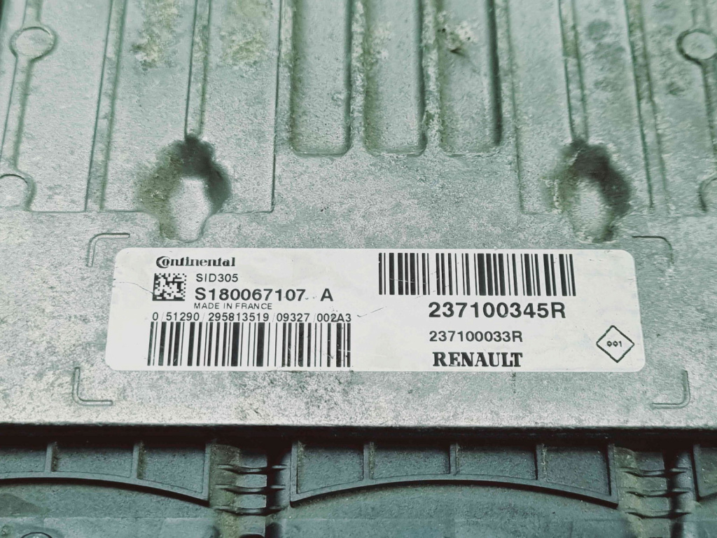 Calculator motor ECU Renault Scenic 3 [Fabr 2009-2015] 237100345R 1.5 DCI K9K832 78KW / 106CP 1.5 DCI K9K832 78KW / 106CP