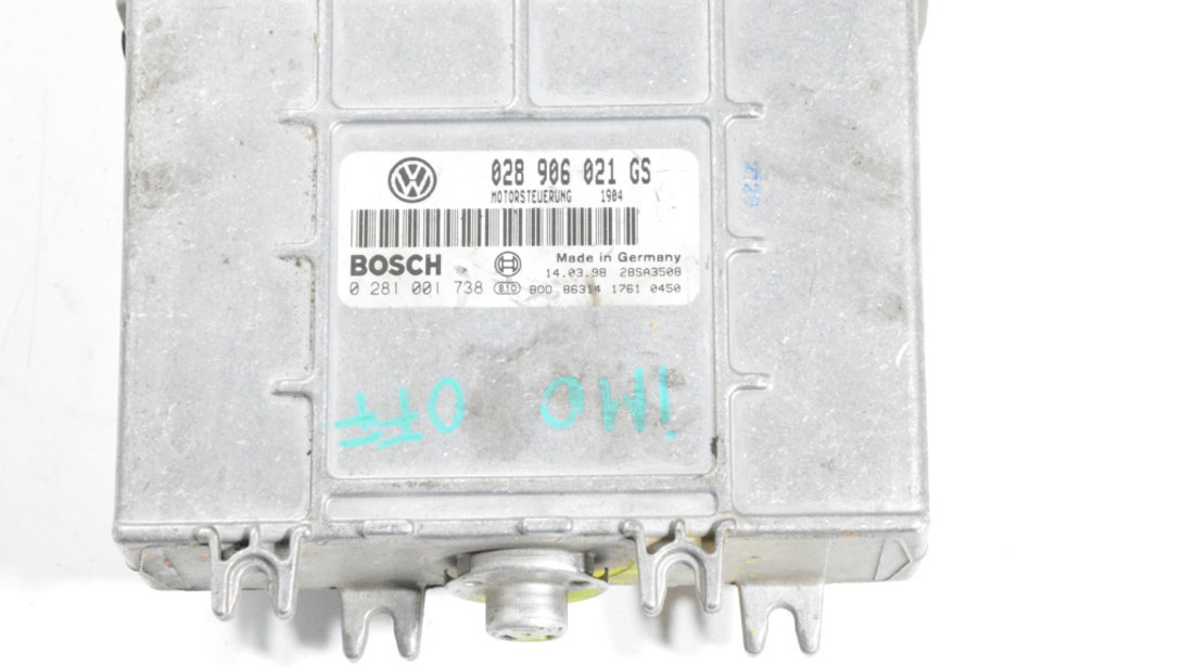 Calculator Motor / ECU Seat ALHAMBRA (7V) 1996 - 2010 0281001738, 028906021GS