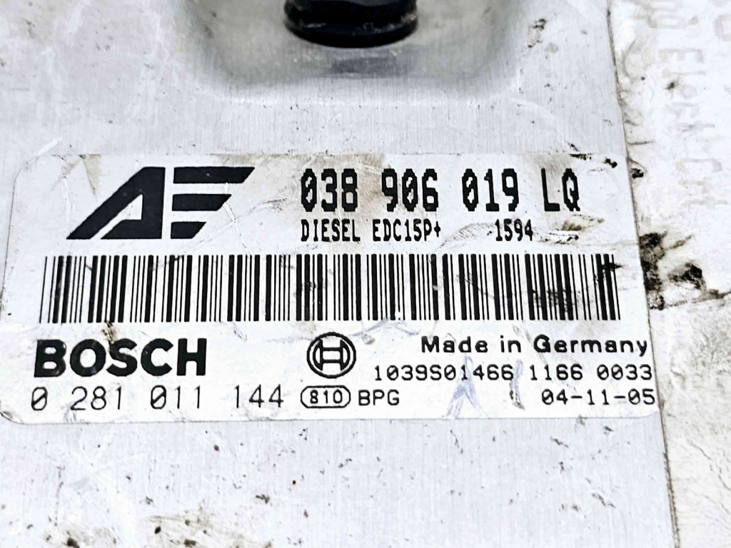 Calculator motor ECU Seat Alhambra (7V8,7V9) [Fabr 1997-2010] 038906019LQ 1.9 TDI AUY 85KW / 116CP 1.9 TDI AUY 85KW / 116CP 1.9 TDI AUY 85KW / 116CP