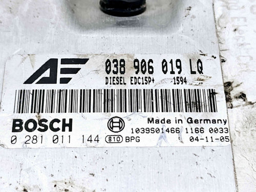 Calculator motor ECU Seat Alhambra (7V8,7V9) [Fabr 1997-2010] 038906019LQ 1.9 TDI AUY 85KW / 116CP 1...