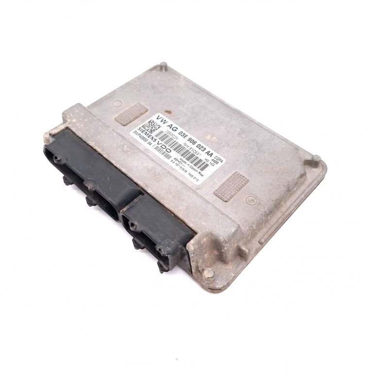 Calculator Motor / Ecu Seat Ibiza 5 (6J) 2008-2017 1.2 Benzina 03E906023Aa, 03E906023M, 03E906023, 5Wp4085804, 5Wp40858, 03E 906 023 Aa, F4050113 Siemens Vdo
