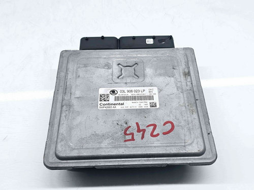 Calculator motor ECU Seat Leon (1P1) [Fabr 2005-2011] 03L906023LP 1.6 TDI CAYC 77KW / 105CP