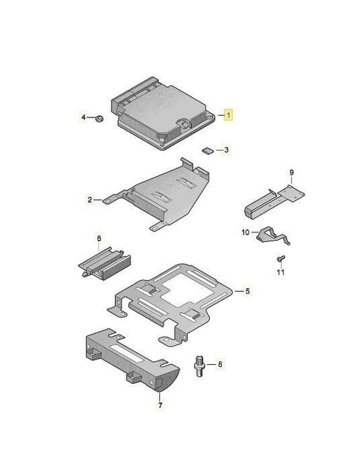Calculator motor ECU Seat Toledo 3 (5P2) [Fabr 2004-2011] 03G906016DR 2.0 TDI BKD 103 KW / 140CP