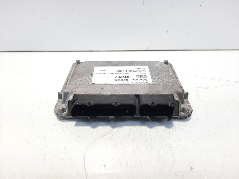 Calculator motor ECU Siemens, cod 03D906023, Seat Ibiza 4 (6L1), 1.2 benz, BBM (idi:612732)