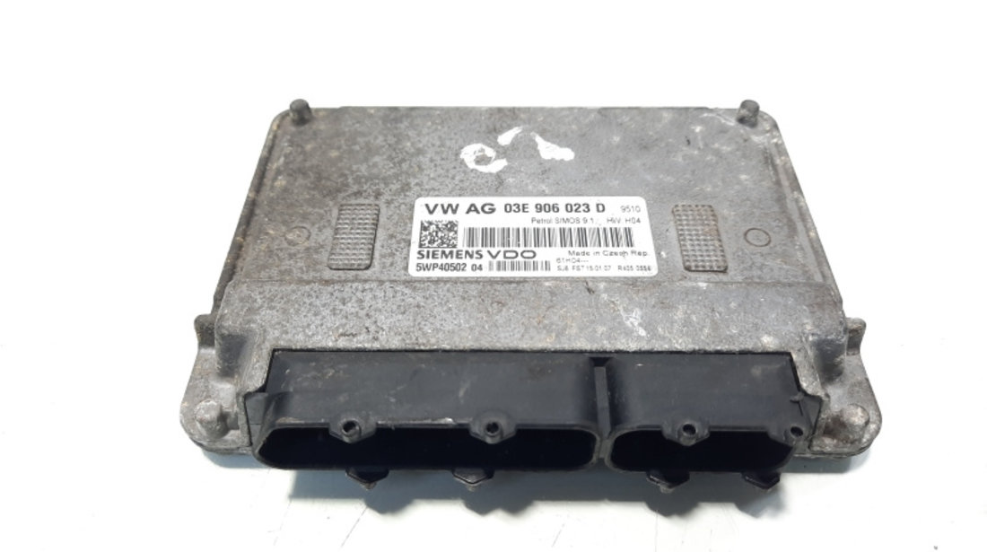 Calculator motor ECU, Siemens, cod 03E906023D, Skoda Fabia 1 Sedan (6Y3) 1.2 benz, BME (idi:612661)