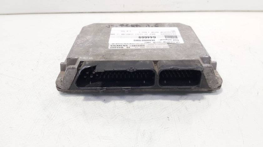 Calculator motor ECU Siemens, cod 06A906018BQ, VW Golf 4 Variant (1J5), 1.6 benz, AKL (idi:644669)