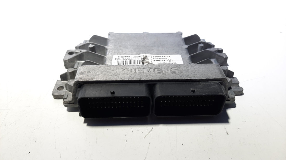 Calculator motor ECU Siemens, cod 8200483732, 8200326380, Dacia Sandero, 1.4 benz, K7J710 (idi:491738)