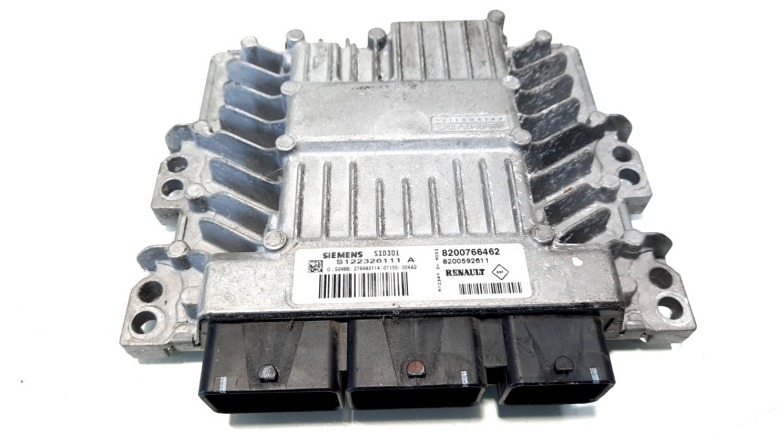 Calculator motor ECU Siemens, cod 8200766462, 8200592611, Renault Megane 2, 1.5 DCI, K9KP732 (id:549982)