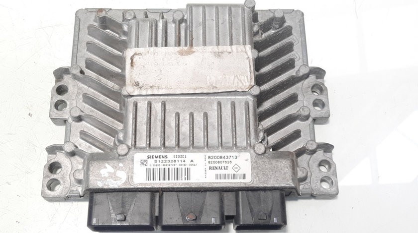 Calculator motor ECU Siemens, cod 8200843713, 8200807626, Renault Grand Scenic 2, 1.5 DCI, K9KP732 (idi:495791)