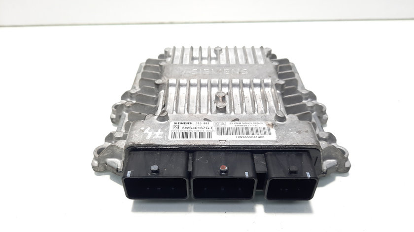 Calculator motor ECU Siemens, cod 9656171180, 9655041480, Peugeot Expert (II) Platforma, 2.0 HDI, RHR (idi:577173)