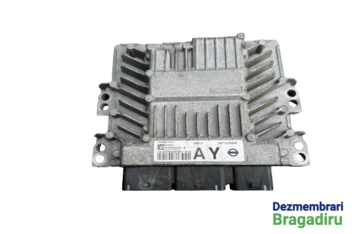 Calculator motor ECU Siemens VDO Cod: 23710-JD54D S180033104A Nissan Qashqai J10 [2007 - 2010] Crossover 5-usi 1.5 DCI MT FWD (106 hp)