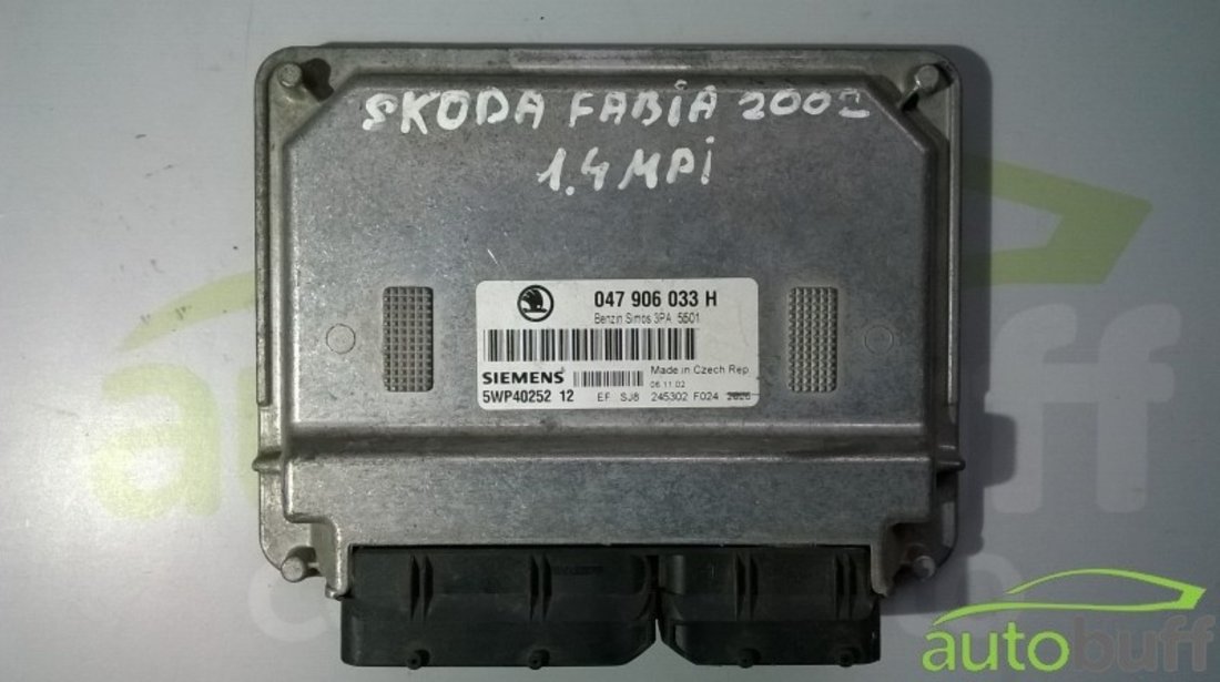 Calculator Motor (ECU) Skoda Fabia 1.4 MPI