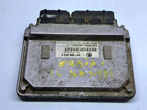 Calculator motor ECU Skoda Fabia 1 (6Y2) [Fabr 1999-2008] 047906033C 1.4 MPI 1.4 MPI