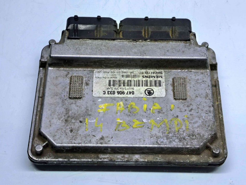 Calculator motor ECU Skoda Fabia 1 (6Y2) [Fabr 1999-2008] 047906033C 1.4 MPI 1.4 MPI