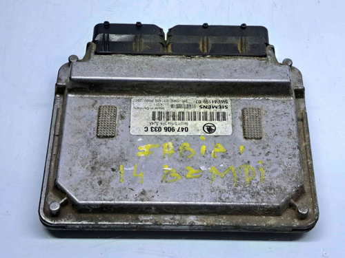 Calculator motor ECU Skoda Fabia 1 (6Y2) [Fabr 1999-2008] 047906033C 1.4 MPI 1.4 MPI