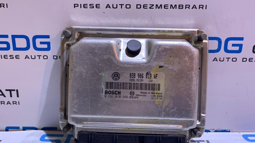 Calculator Motor / ECU Skoda Fabia 1.9TDI ATD 1999 - 2007 COD : 038 906 019 AF / 038906019AF / 0281010289