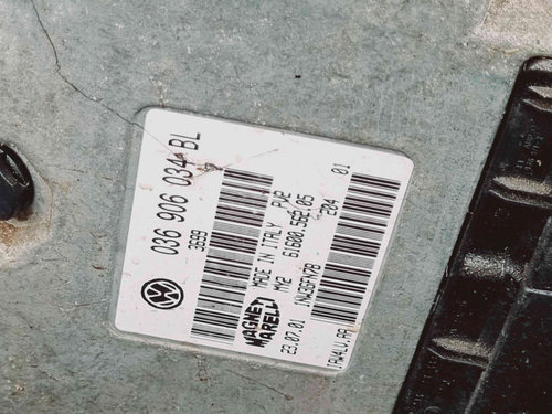 Calculator motor ECU Skoda Fabia 1 Combi (6Y5) [Fabr 2000-2008] 036906034BL 1.4 Benz AUA 55KW / 75CP...