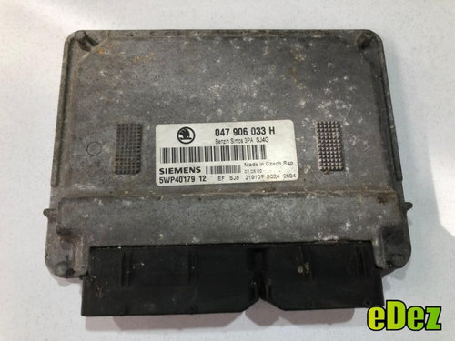 Calculator motor ecu Skoda Fabia (1999-2008) 1.4 mpi 047906033h