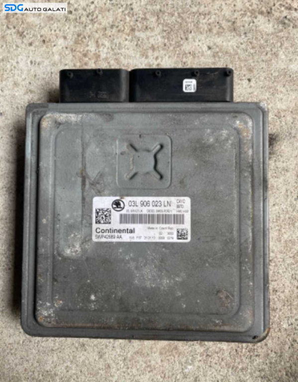 Calculator Motor ECU Skoda Fabia 2 1.6 TDI CAYB CAYC 2007 - 2014 Cod 03L906023LN [X3161PM]