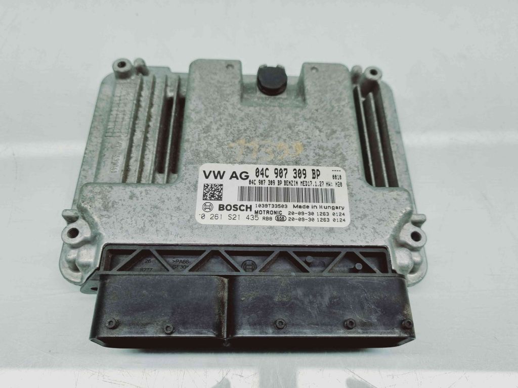 Calculator motor ECU Skoda Fabia 3 Combi (NJ5) [Fabr 2014-2022] 04C907309BP 0261S21435 1.3 Benz DKLD 70KW / 95CP 1.3 Benz DKLD 70KW / 95CP