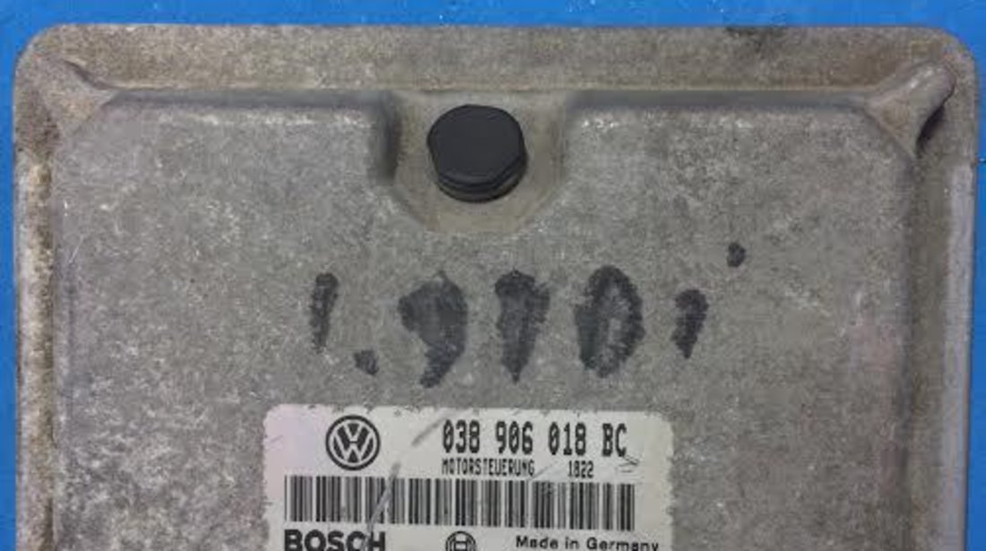 Calculator motor ECU Skoda Octavia 1 1U 1.9 TDI AGR an 1996 - 2010 cod  038906018BC