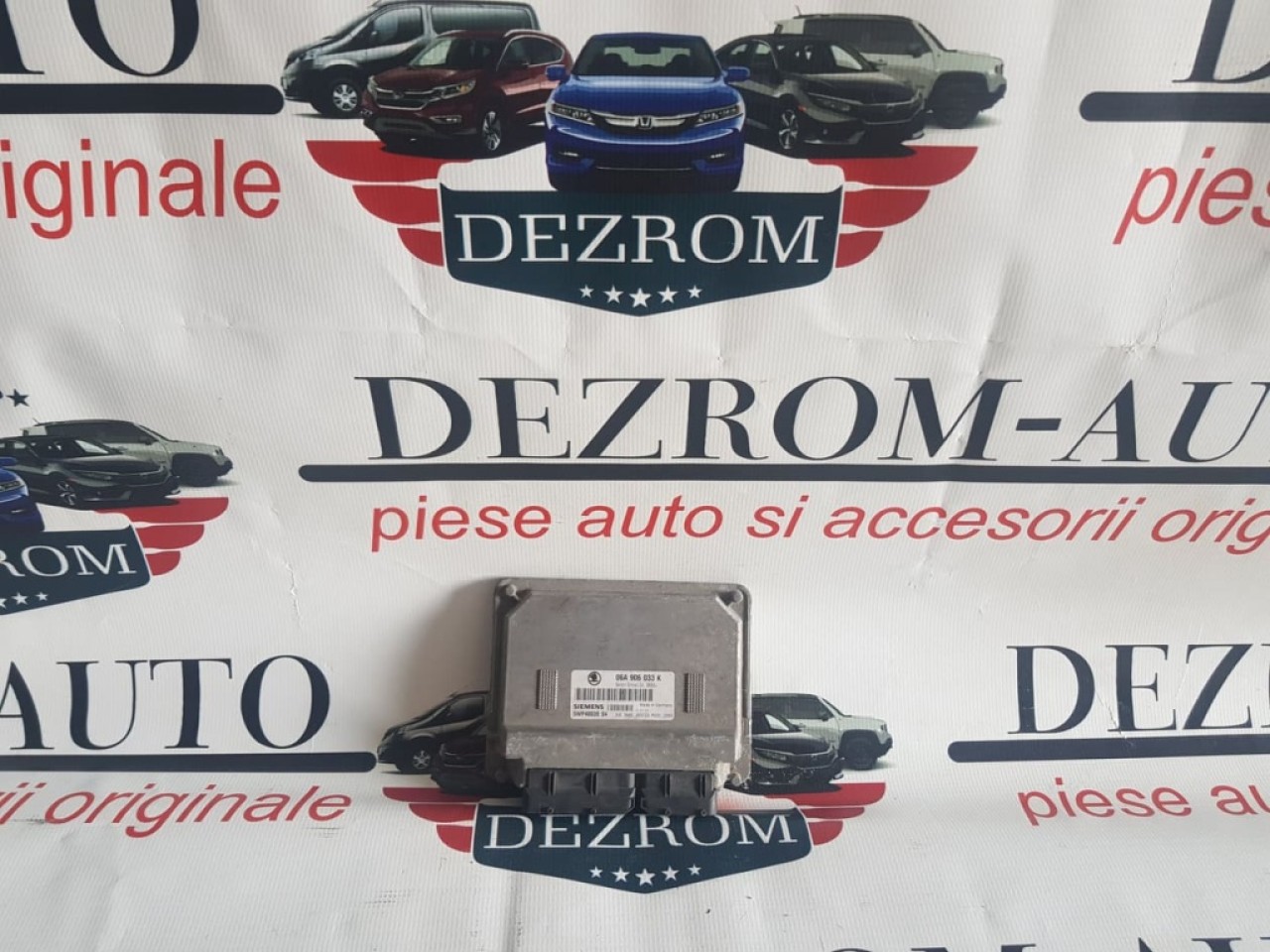 Calculator motor Ecu Skoda Octavia 1.6i SR 102 cai 06A906033K