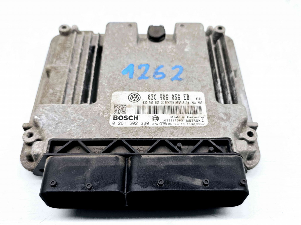 Calculator motor ECU Skoda Octavia 2 Combi (1Z5) [Fabr 2004-2013] 03C906056EB 0261S02380 1.6 Benz BLF 85KW / 115CP