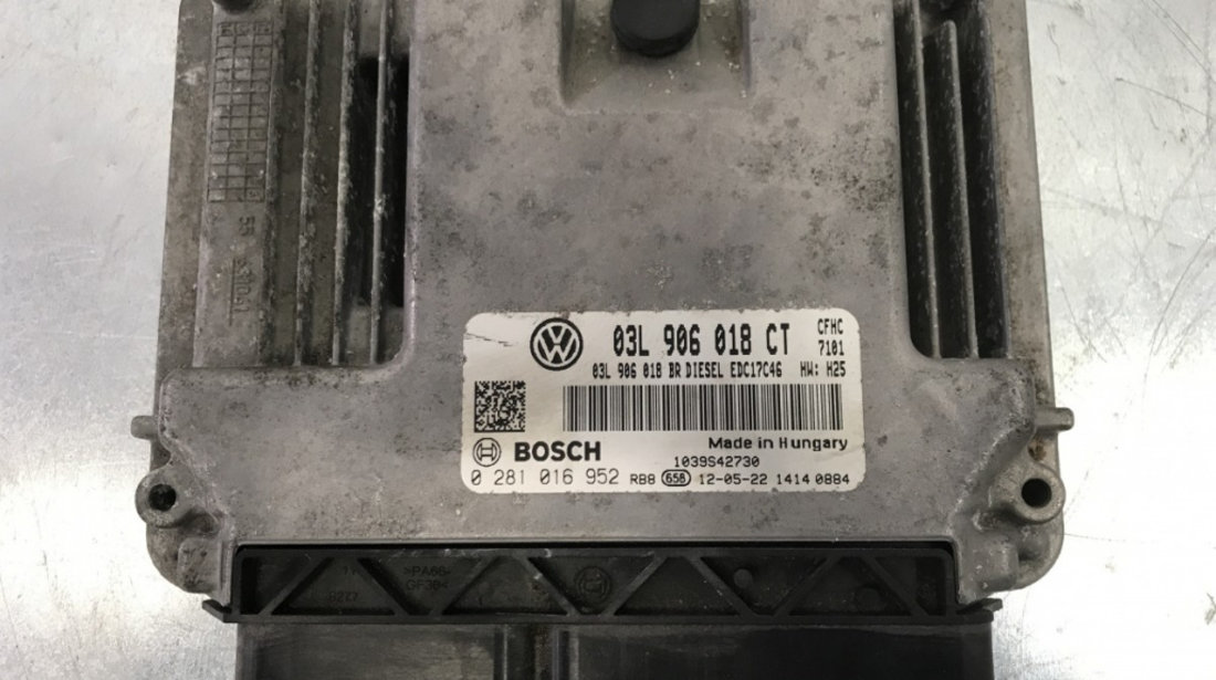 Calculator motor ECU Skoda Octavia 2013, 2.0TDI , DSG - PBF Automat sedan 2013 (03L906018CT)