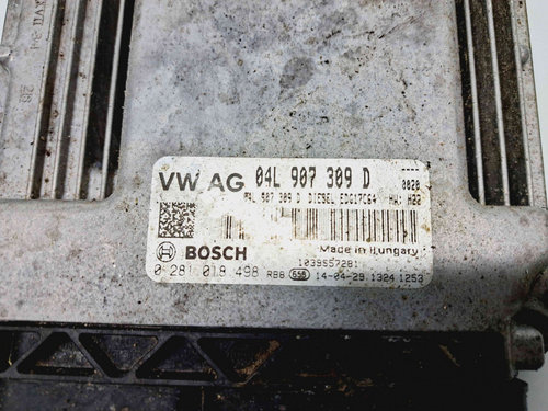 Calculator motor ECU Skoda Octavia 3 (5E3) [Fabr 2012-2020] 04L907309D 2.0 TDI CKFC 110KW / 150CP 2....