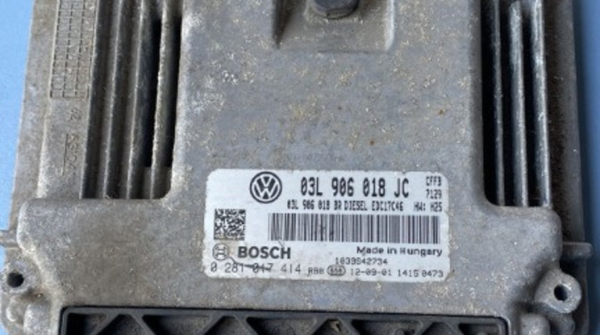 Calculator motor ECU Skoda Superb 2.0 Tdi CFF 2013 Cod : 0281017414 03L906018JC