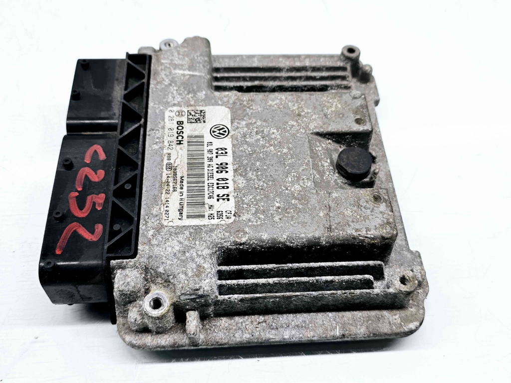 Calculator motor ECU Skoda Yeti (5L) [Fabr 2009-2020] 03L906018SE 0281019842 2.0 TDI CFJA 125KW / 170CP