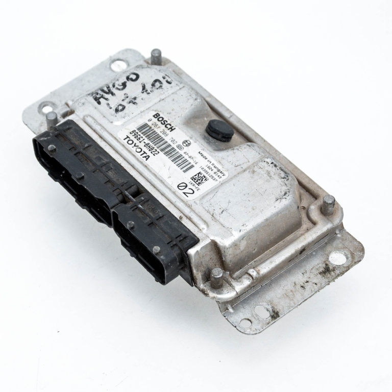 Calculator Motor / Ecu Toyota Aygo 2005 > 1.0 (Kgb10) Benzina 0261208702, 89661-0H022, 896610H022 Bosch