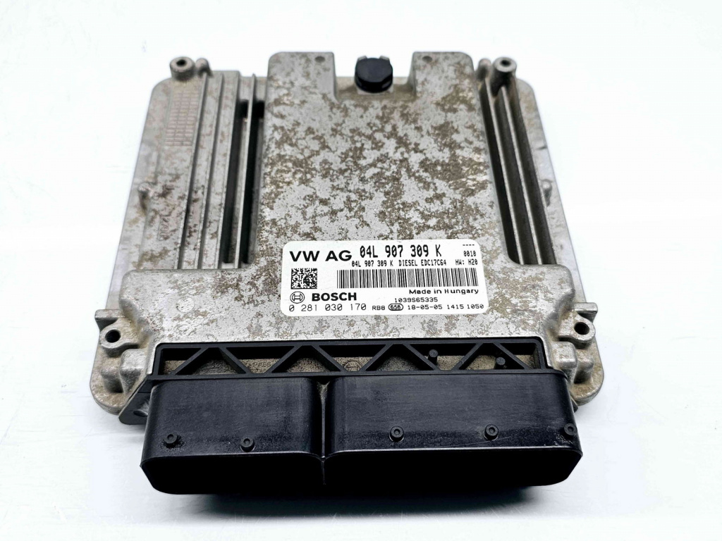 Calculator motor ECU Volkswagen Caddy IV Van (SAA, SAH) [Fabr 2015-2024] 04L907309K 2.0 TDI DFSF 55KW / 75CP 2.0 TDI DFSF 55KW / 75CP