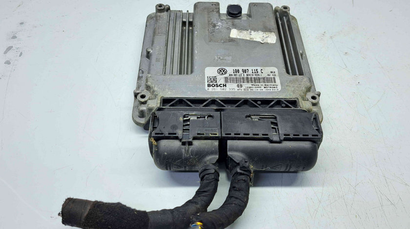 Calculator motor ECU Volkswagen Eos (1F7, 1F8) [Fabr 2006-2015] 1Q0907115C 2.0 FSI BWA 147KW 200CP