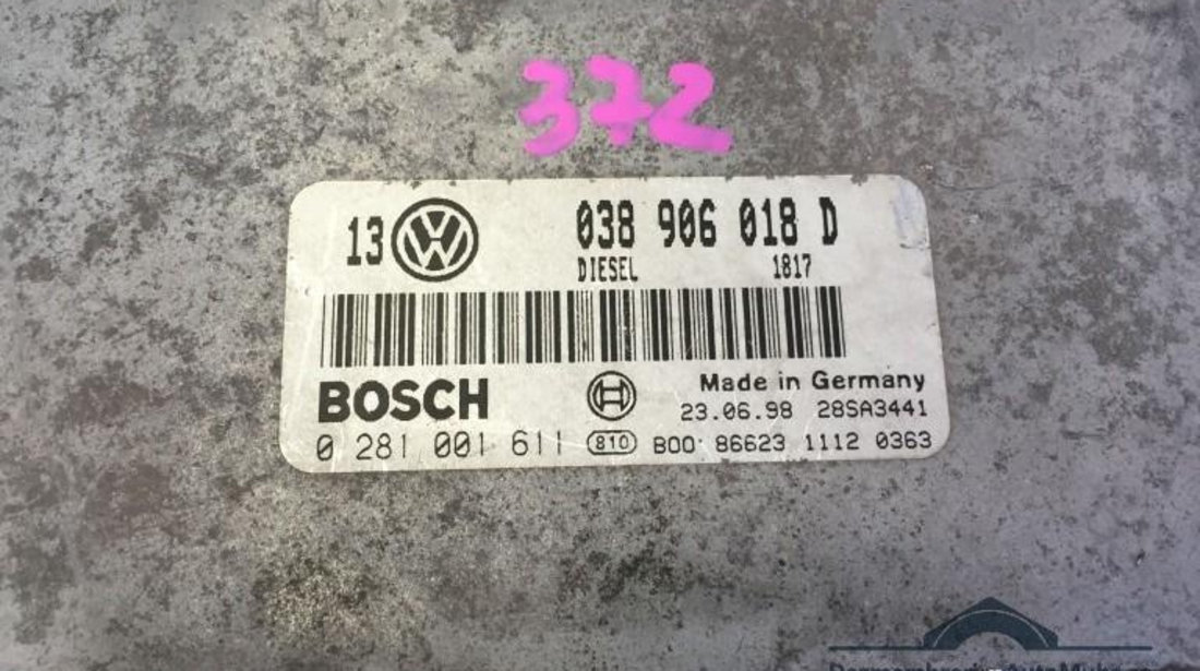 Calculator motor ecu Volkswagen Golf 4 (1997-2005) 038906018d