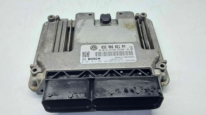 Calculator motor ECU Volkswagen Golf 5 Variant (1K5) [Fabr 2007-2009] 03G906021PM 1.9 TDI BXE 77KW 105CP