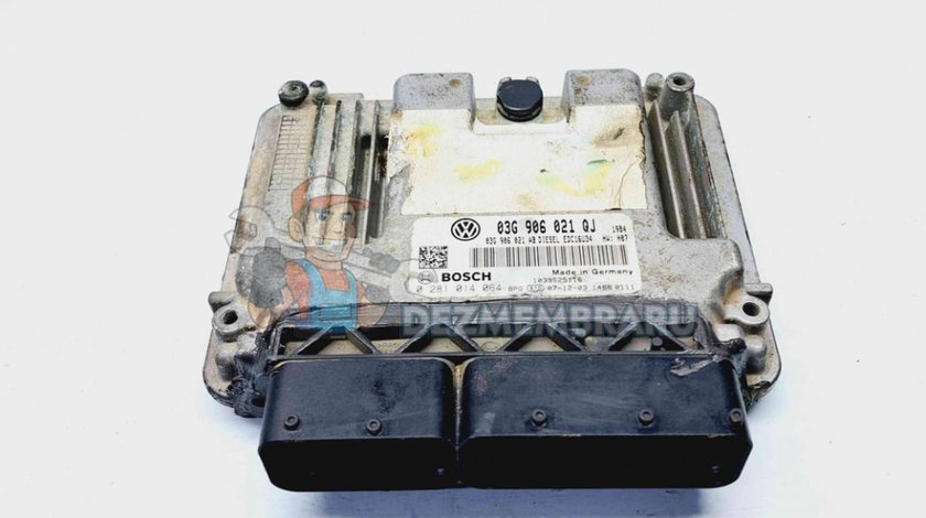 Calculator motor ECU Volkswagen Golf 5 Variant (1K5) [Fabr 2007-2009] 03G906021QJ 1.9 TDI BLS 77KW