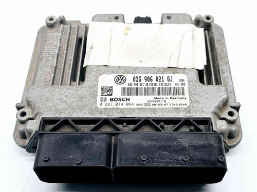 Calculator motor ECU Volkswagen Golf 5 Variant (1K5) [Fabr 2007-2009] 03G906021QJ 1.9 TDI BLS 77KW /...