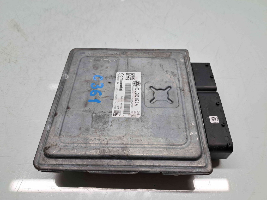 Calculator motor ECU Volkswagen Golf 6 (5K1) [Fabr 2009-2013] 03L906023A 1.6 TDI CAYB 66KW / 90CP