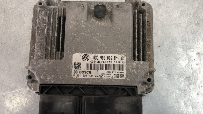 Calculator motor ecu Volkswagen Golf 6 Hatchback 1.4 TSI Manual, 122cp sedan 2011 (03C906016BM)
