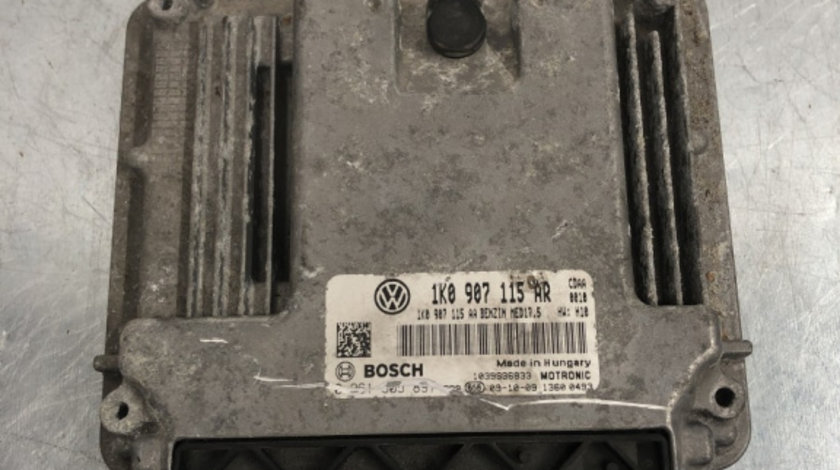 Calculator motor ecu Volkswagen Golf 6 Hatchback 1.8 TSI Manual, 160 sedan 2010 (1K0907115AR)