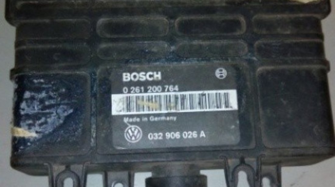 Calculator Motor (ECU) Volkswagen Golf II (MK2 / A2, Tip 19E / 1G; 1983-1991) 1.2i 0261200764 , 0261 200 764 , 0 261 200 764 , 0