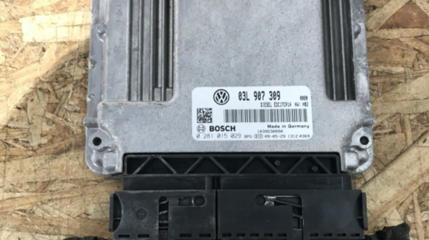 Calculator motor ECU Volkswagen Passat B6 CBAB 4Motion 140CP sedan 2010 (03L907309)