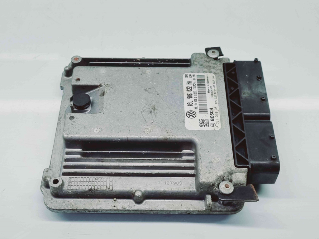 Calculator motor ECU Volkswagen Passat B6 Variant (3C5) [Fabr 2005-2010] 03L906022HA 0281014701 2.0 TDI CBAB 103KW / 140CP