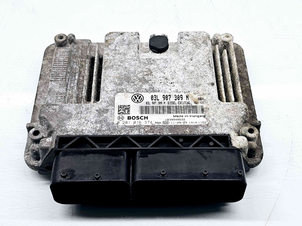 Calculator motor ECU Volkswagen Passat B7 (362) [Fabr 2010-2014] 03L907309N 0281016374 2.0 TDI CFFB 103KW / 140CP 2.0 TDI CFFB 103KW / 140CP