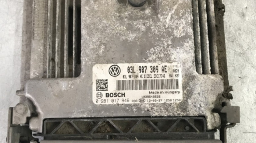 Calculator motor ecu Volkswagen Passat B7 Variant 2.0 TDI 4Motion DSG , 170cp sedan 2012 (cod intern: 71243)