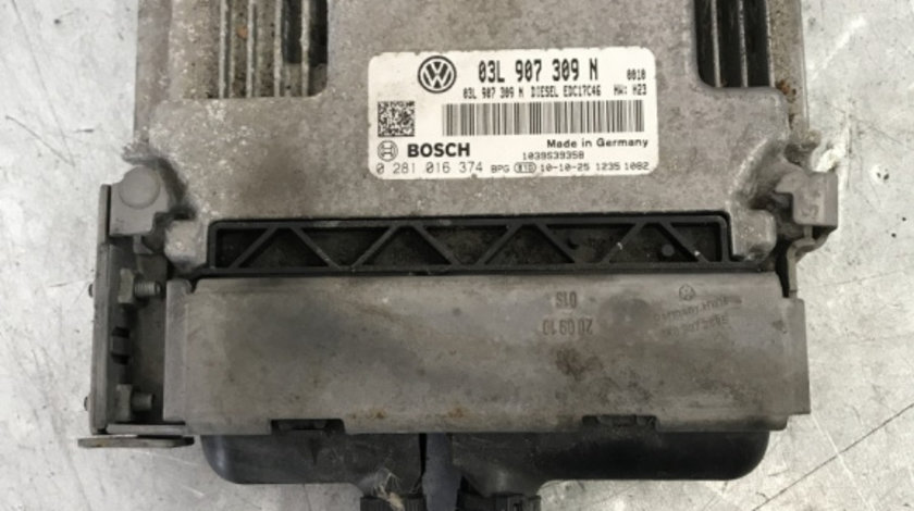 Calculator motor ecu Volkswagen Passat CC 2.0 TDI 4Motion DSG , 170hp sedan 2011 (03L907309N)