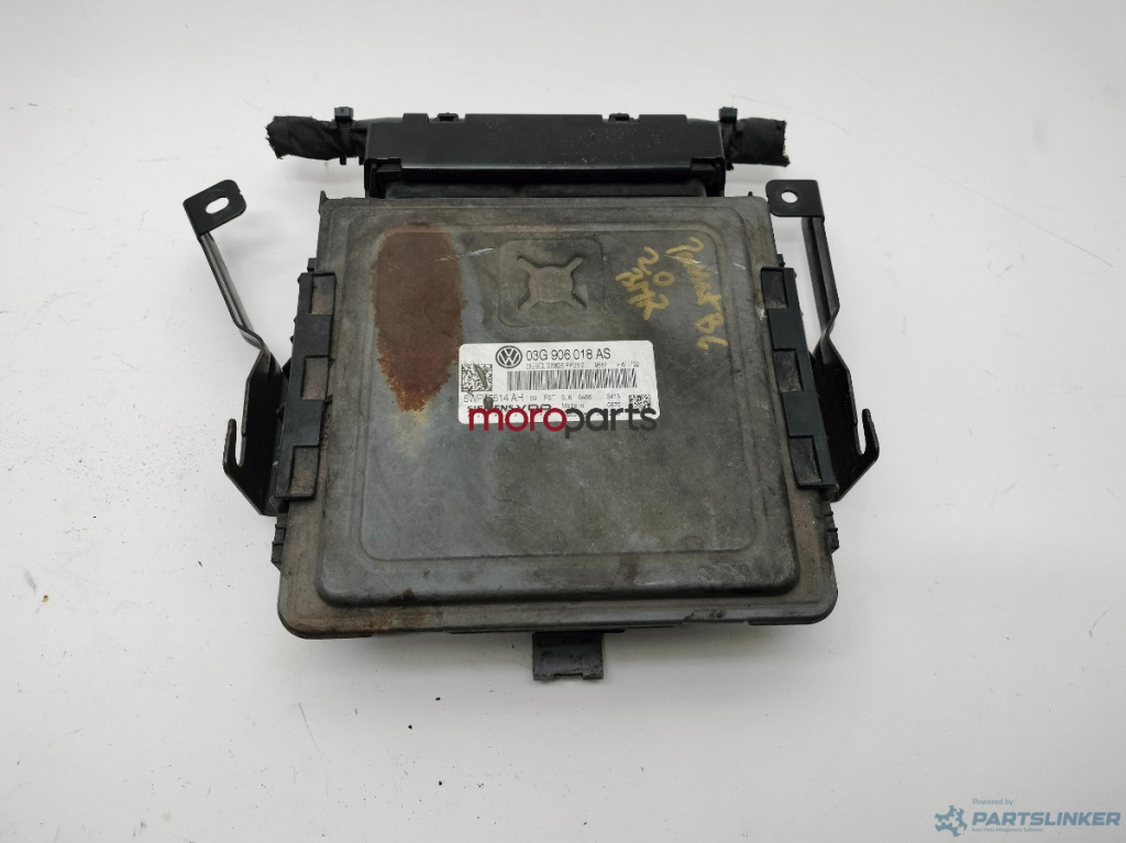 Calculator motor ECU VOLKSWAGEN PASSAT Variant (3C5) [ 2005 - 2011 ] TDI (BMR, CBBB) 125KW|170HP VAG OEM 03G906018AS