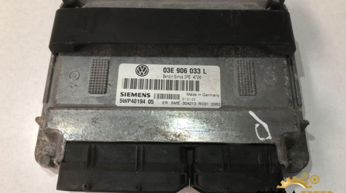 Calculator motor ecu Volkswagen Polo 4 (2001-2005) 1.2 benzina 03e906033l