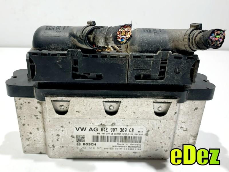 Calculator motor ecu Volkswagen Polo 5 (2009-2017)[6R] 1.0 benzina CHYB 04E907309CB